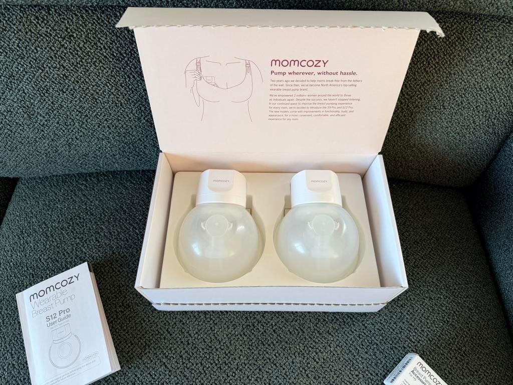 Te koop: Momcozy draagbare borstkolf (S12 Pro), Kinderen en Baby's, Babyvoeding en Toebehoren, Ophalen, Zo goed als nieuw, Borstkolf
