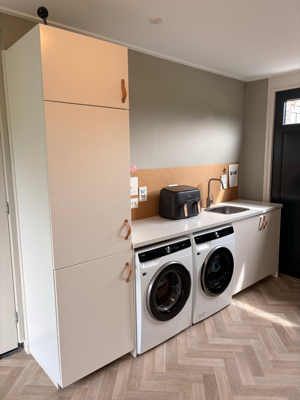 Inbouw koel- en vriesvombinatie (Ikea, merk rakall), 200 liter of meer, Ophalen, Met aparte vriezer, 160 cm of meer
