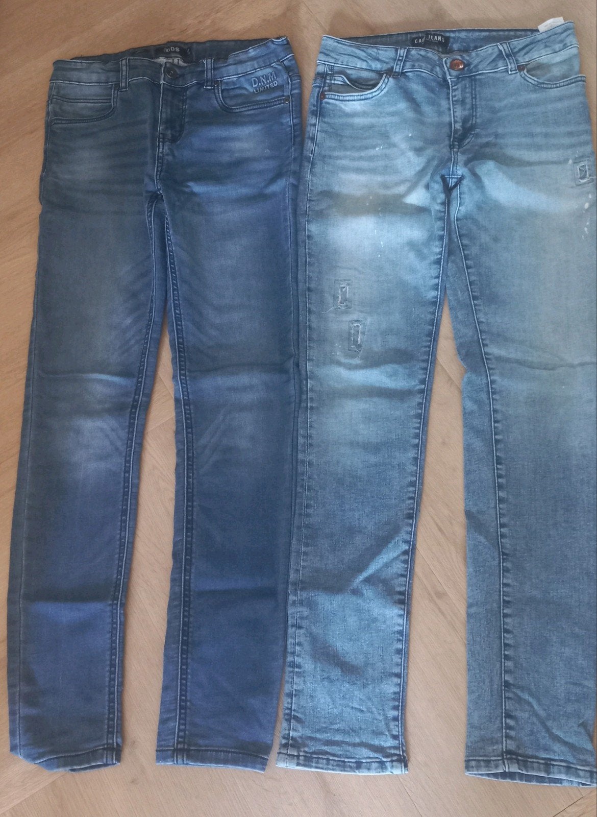 2 zgan skinny jeans maat 164, Broek, Ophalen of Verzenden, Zo goed als nieuw, Jongen