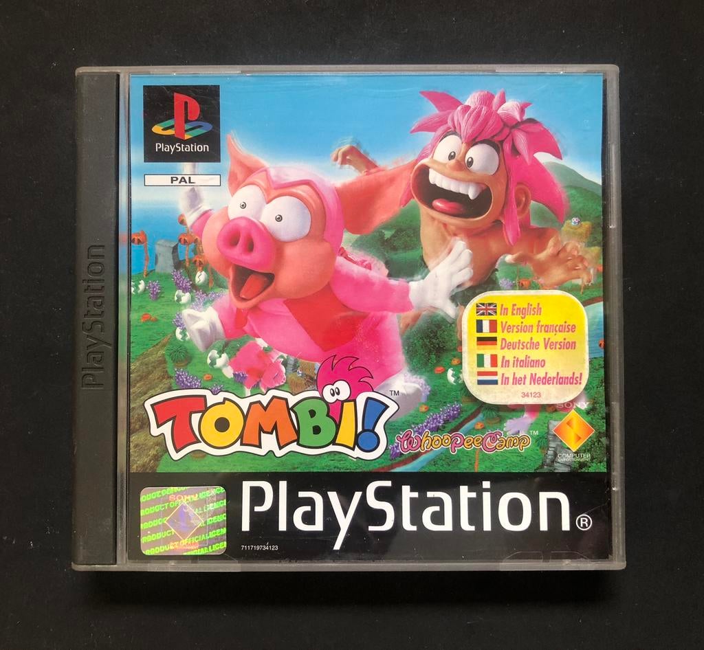 Tombi!     Playstation 1 (nieuwstaat), 1 speler, Ophalen of Verzenden, Zo goed als nieuw, Vanaf 18 jaar