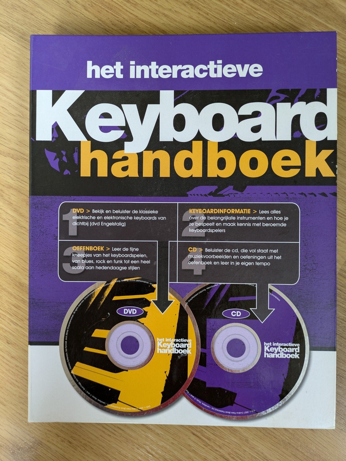 Algemeen - INTERACTIEVE KEYBOARD HANDBOEK, Ophalen of Verzenden, Zo goed als nieuw, Artiest, Algemeen