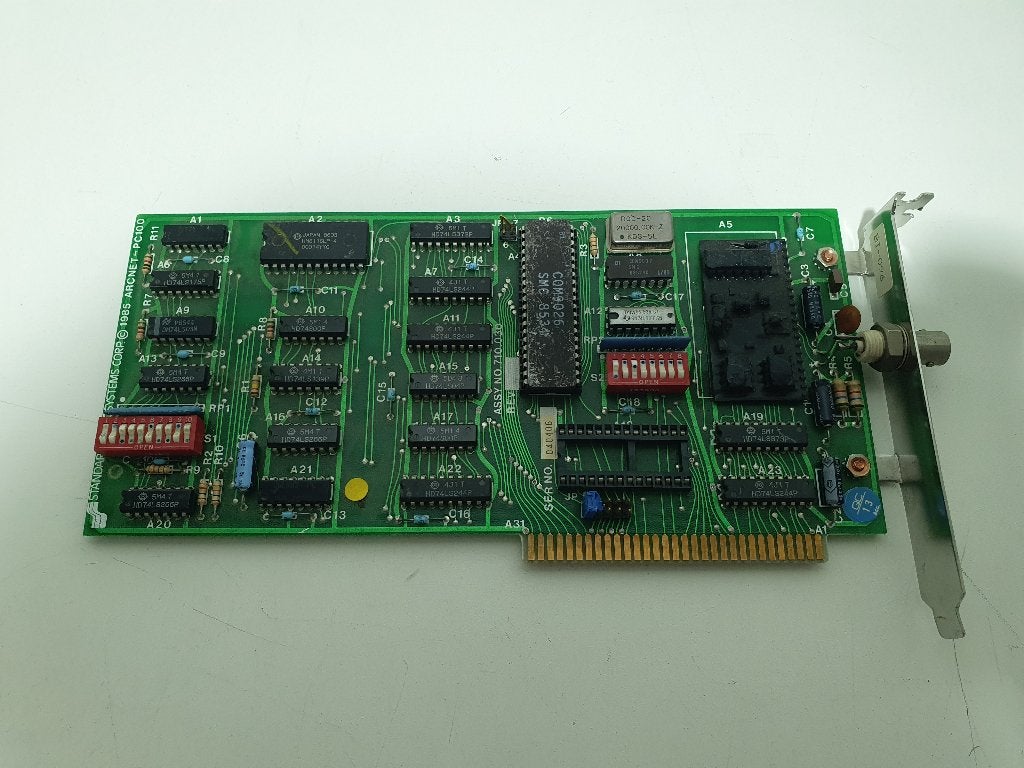 SMC ARCNET‑PC/IO 1983 ISA Netwerkkaart ARCNET Adapter, Intern, Gebruikt, ., Ophalen of Verzenden