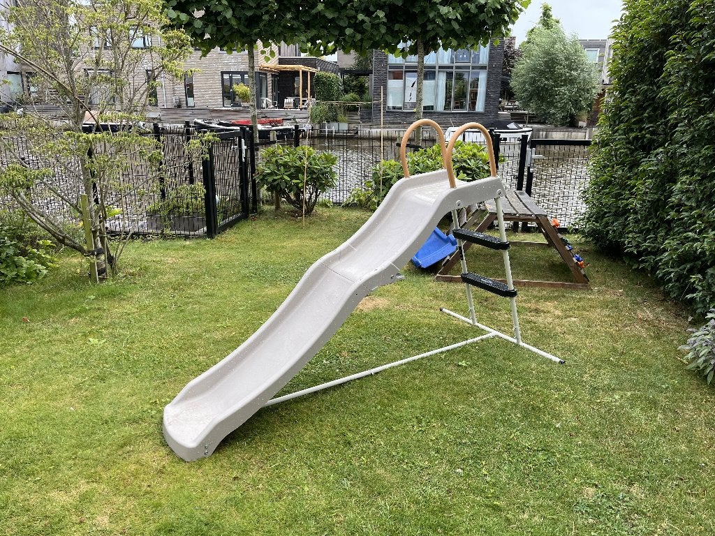 Kinderglijbaan - Glijbaan Binnen-Buiten - Staal  >2 Jaar, Kinderen en Baby's, Speelgoed | Buiten | Speeltoestellen, Ophalen, Zo goed als nieuw
