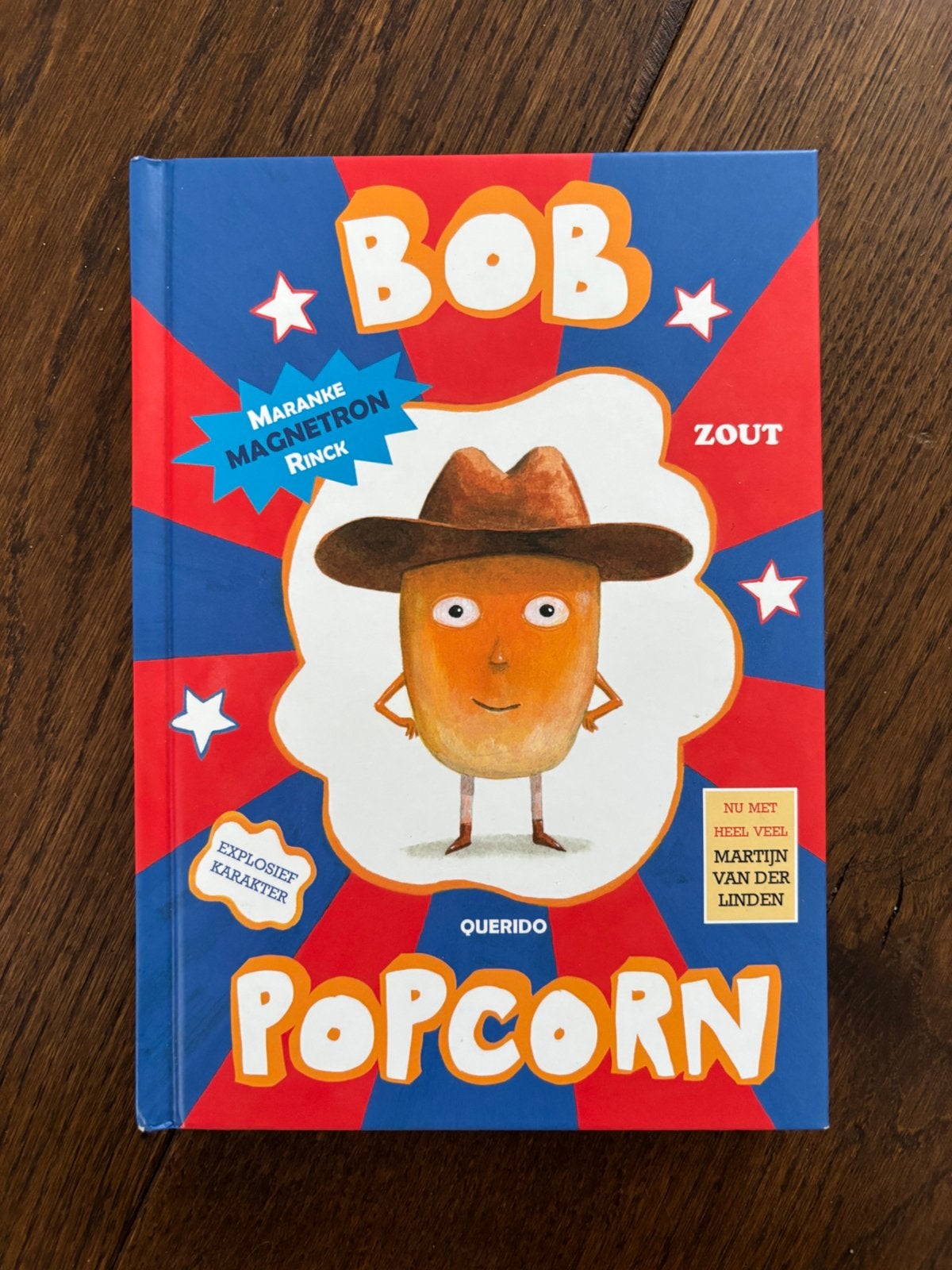 Maranke Rinck & Martijn van der Linden: Bob Popcorn - zout, Ophalen of Verzenden, Gelezen, Fictie algemeen