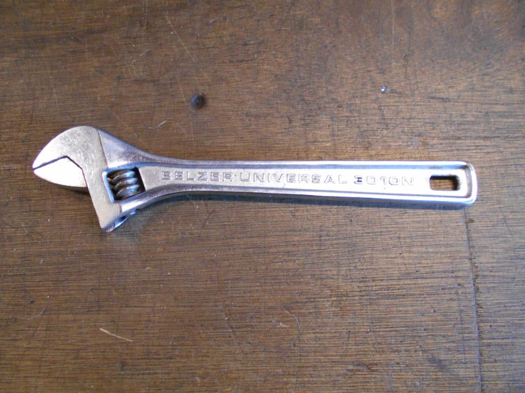 Belzer 10" Verstelbare Moersleutel, Bahco, Auto diversen, Ophalen of Verzenden, Gebruikt