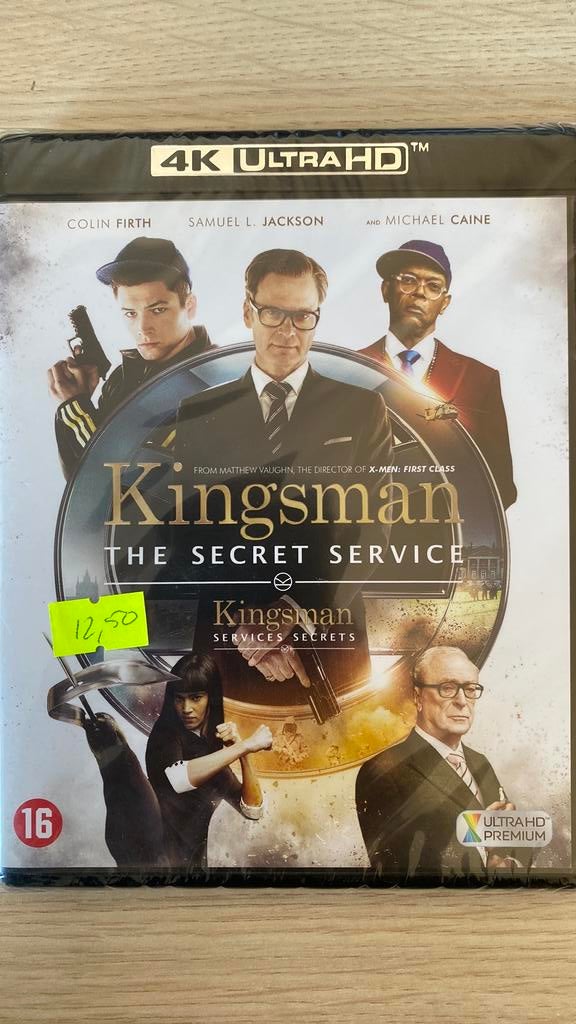Kingsman 4K blu ray NL versie NIEUW the secret service, Ophalen of Verzenden, Nieuw in verpakking, Actie