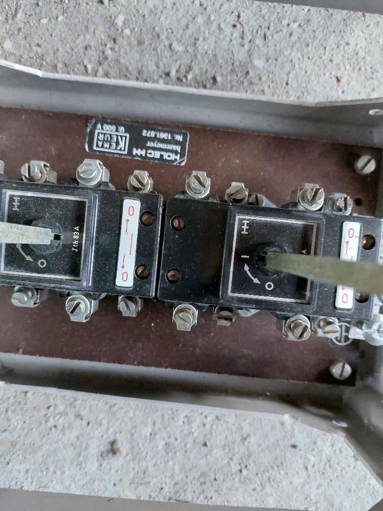 IP65 Halyester uitvoering schakelkast, fabr EATON, SKH63, Ophalen, Overige typen