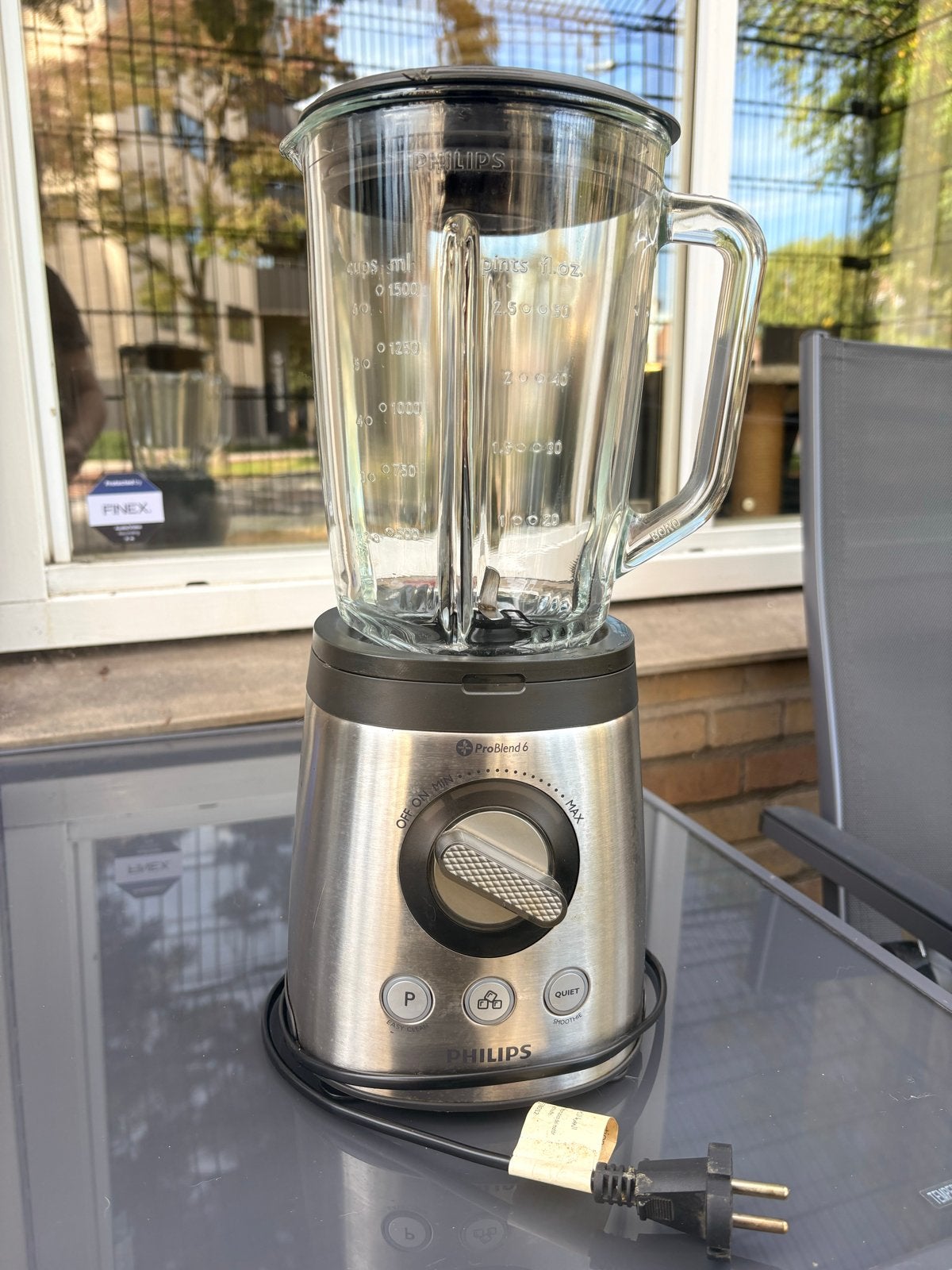 Philips Blender HR2195/00 - Kleine cosmetische schade, Ophalen of Verzenden, Gebruikt, Blender