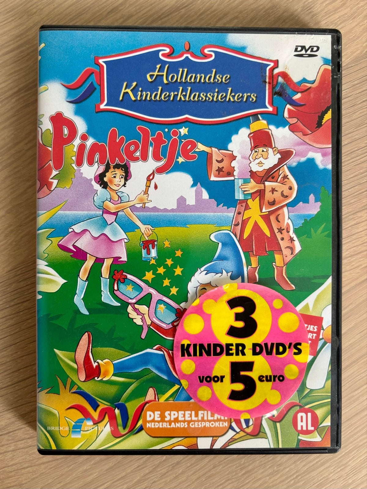 Pinkeltje - Hollandse Kinderklassiekers DVD, Avontuur, Gebruikt, Alle leeftijden, Ophalen of Verzenden