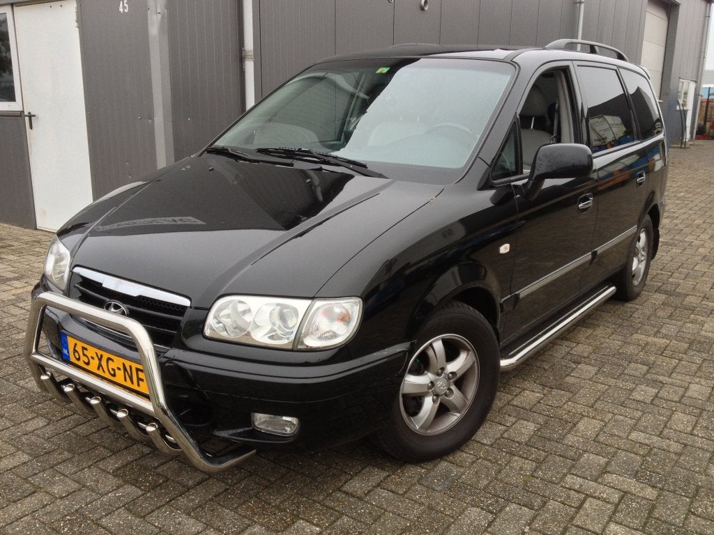 Hyundai Trajet Sidebars met rvs treeplanken, Auto diversen, Tuning en Styling, Niet ingevuld, Niet ingevuld, Niet ingevuld