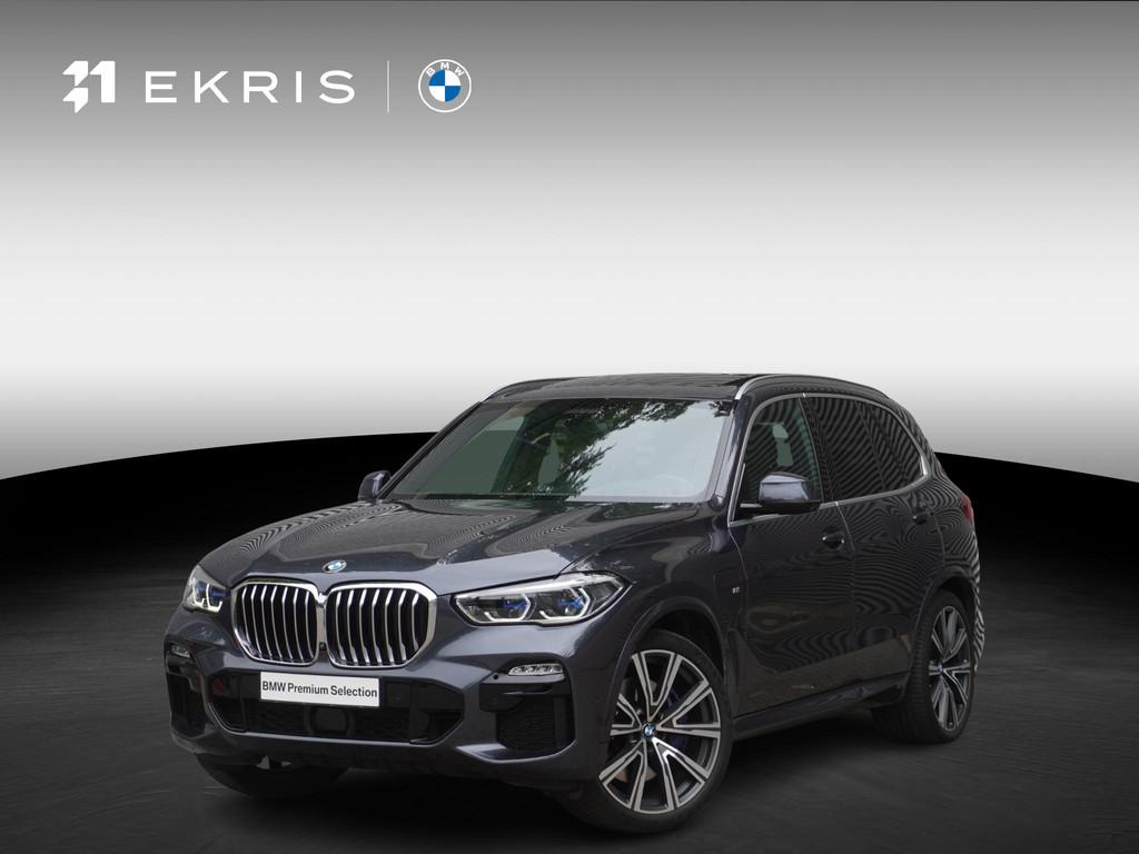 BMW X5 xDrive45e M Sportpakket | Glazen panoramadak | Drivin, Auto's, BMW, Gebruikt, 394 pk, Met garantie (alle), Vierwielaandrijving