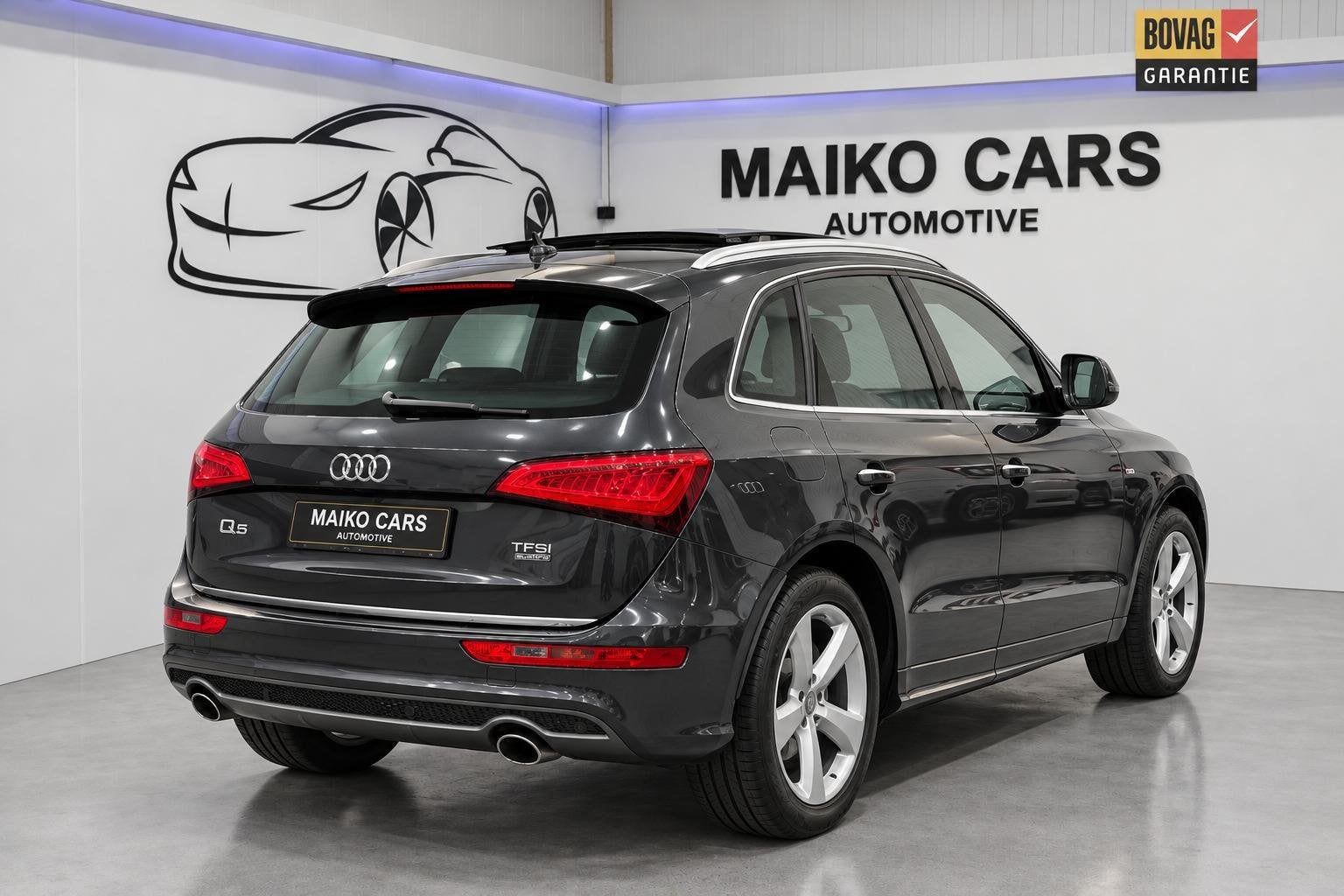 Audi Q5 2.0 TFSI quattro S-LINE Adrenalin Sport PANO NL AUTO, Auto's, Automaat, Dealer onderhouden, Gebruikt, 4 cilinders