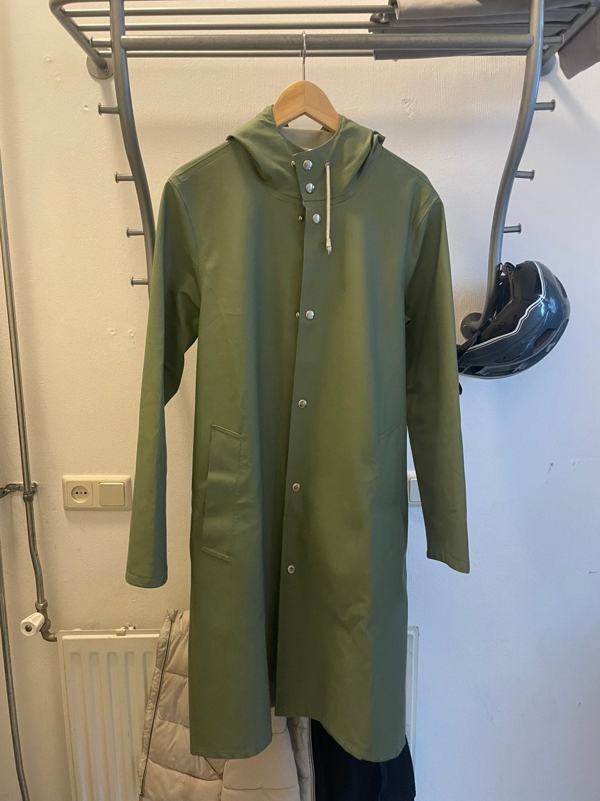 STUTTERHEIM Raincoat Green, Ophalen of Verzenden