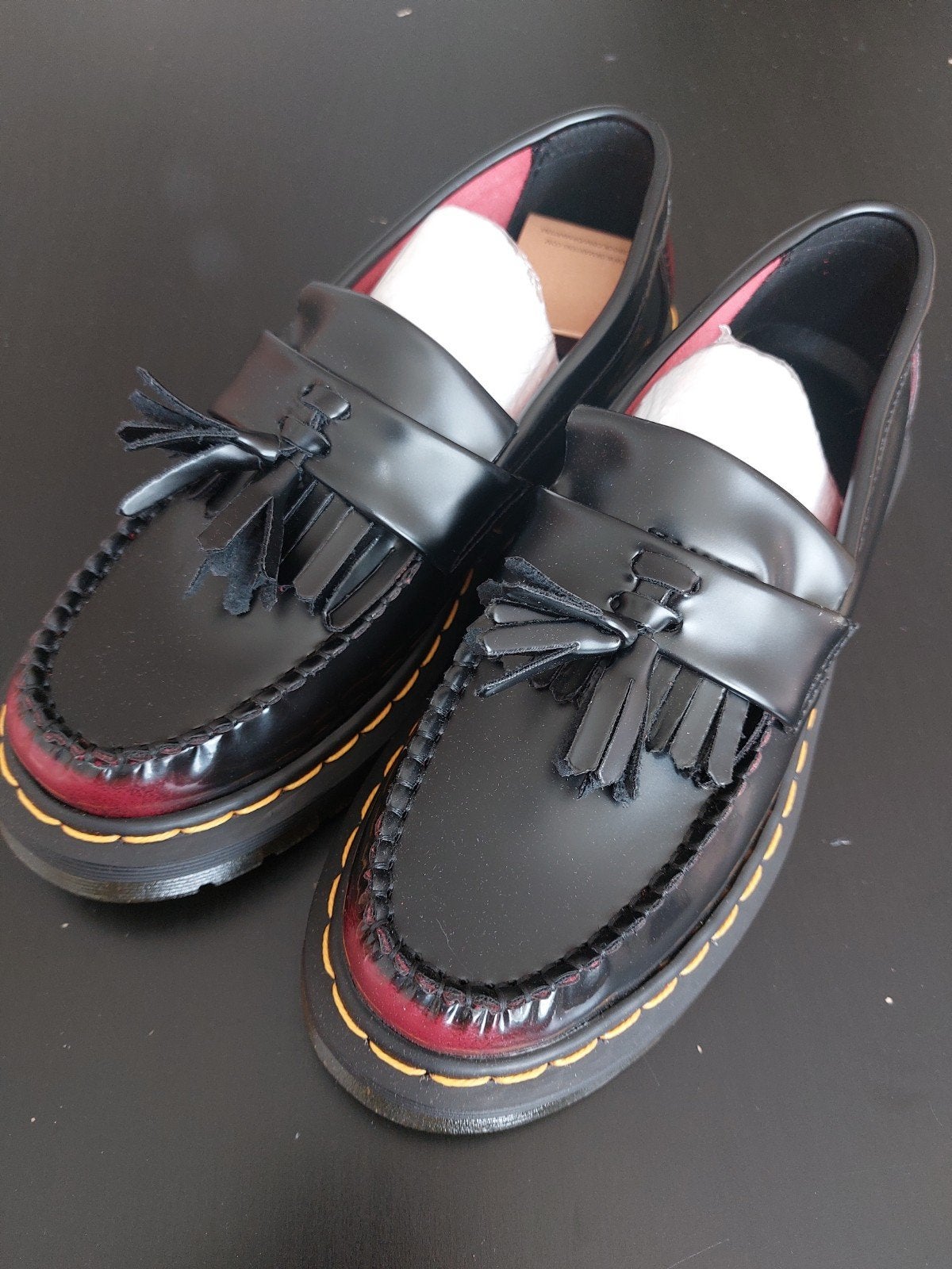 Dr. Martens Adrian Tassel Loafers - Zo goed als nieuw, Ophalen of Verzenden, Instappers, Zwart, Dr. Martens