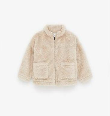 Baby dubbelzijdig jack met nepbont vest winterjas jas 86, Gebruikt, Jongetje of Meisje, Ophalen of Verzenden, Zara