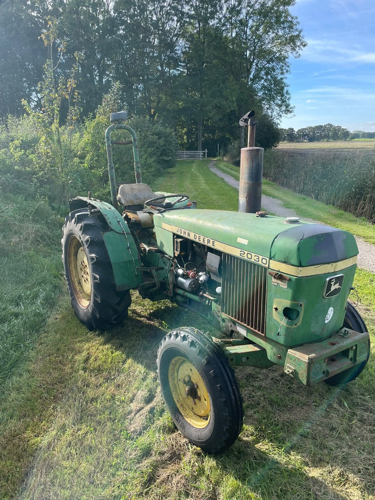 Smalspoor john deere 2030 tractor trekker, Zakelijke goederen, Ophalen, Gebruikt, Tot 80 Pk, John Deere