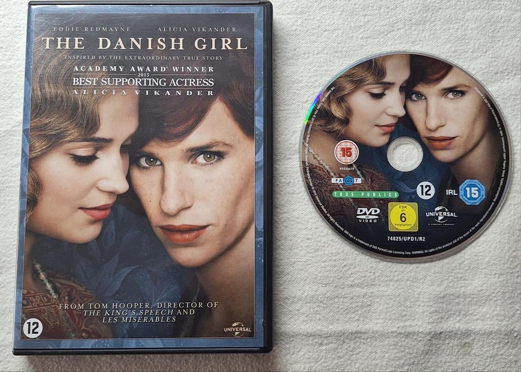 The Danish Girl ( Hooper ) met Redmayne, Vikander, Vanaf 12 jaar, Ophalen of Verzenden, Waargebeurd drama