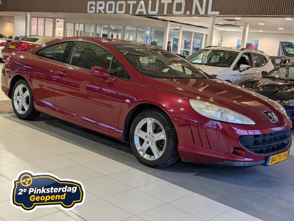 Peugeot 407 Coupé 2.2-16V Pack 135.667km NAP, Airco, Leder,, Auto's, Voorwielaandrijving, 1390 kg, Gebruikt, 4 cilinders
