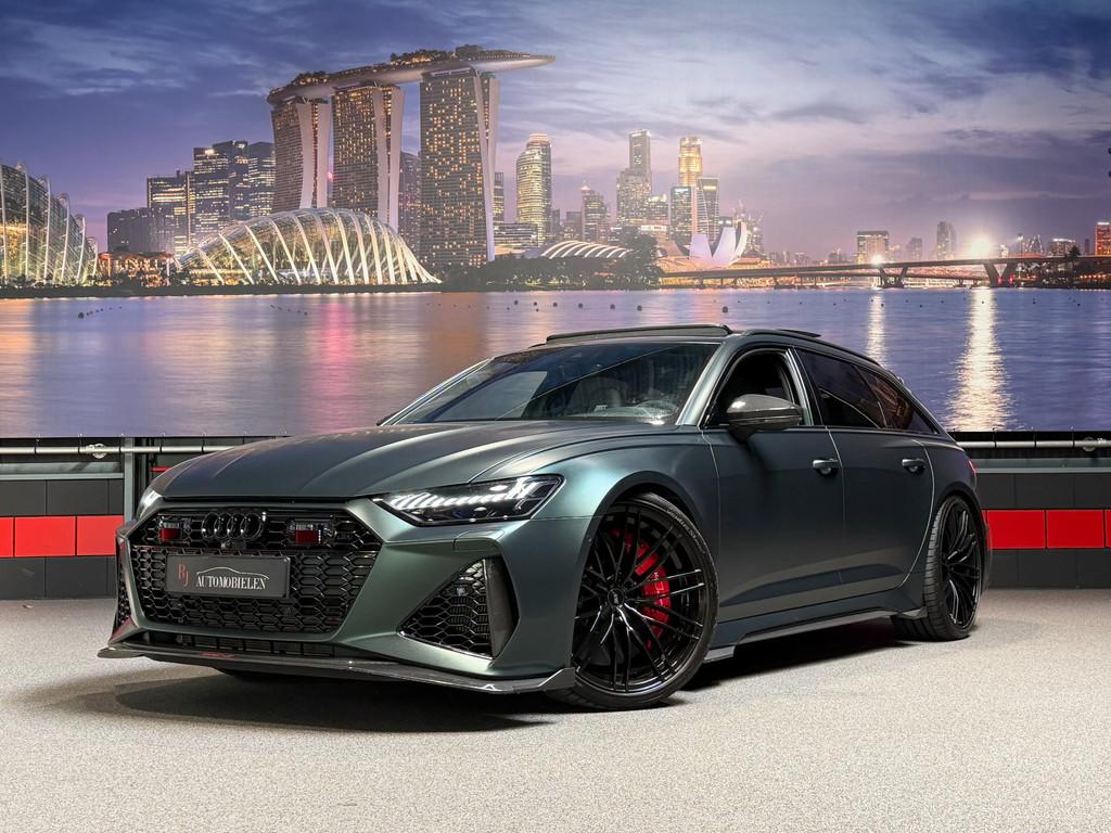 Audi A6 Avant RS 6 TFSI RS6-S ABT 700PK |3D B&o|4WS|Keramisc, Automaat, Gebruikt, Vierwielaandrijving, Hybride Elektrisch/Benzine