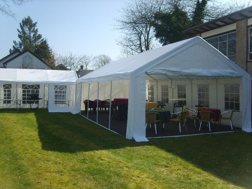 partytent dak 10 x 5 PVC, Ophalen, Gebruikt, 8 meter of meer, 4 tot 6 meter