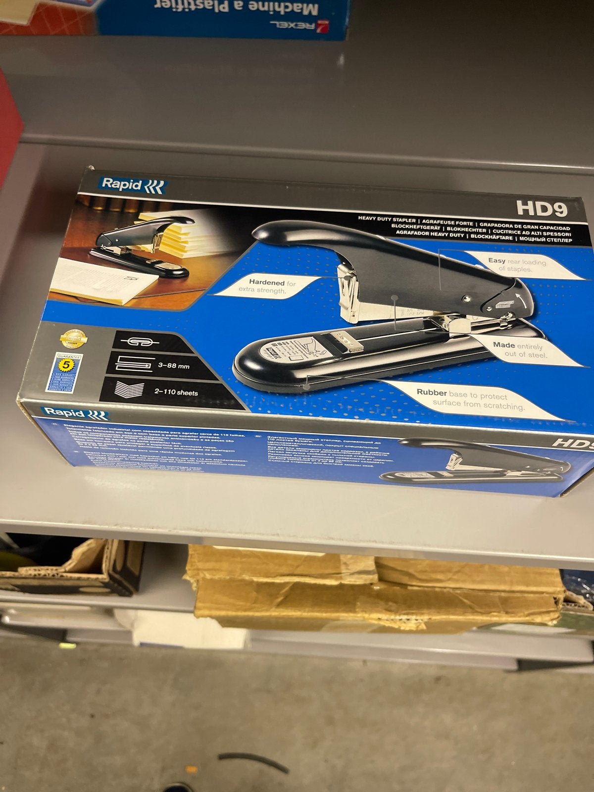 Rapid HD9 Heavy Duty Nietmachine - Nieuw in verpakking, Ophalen