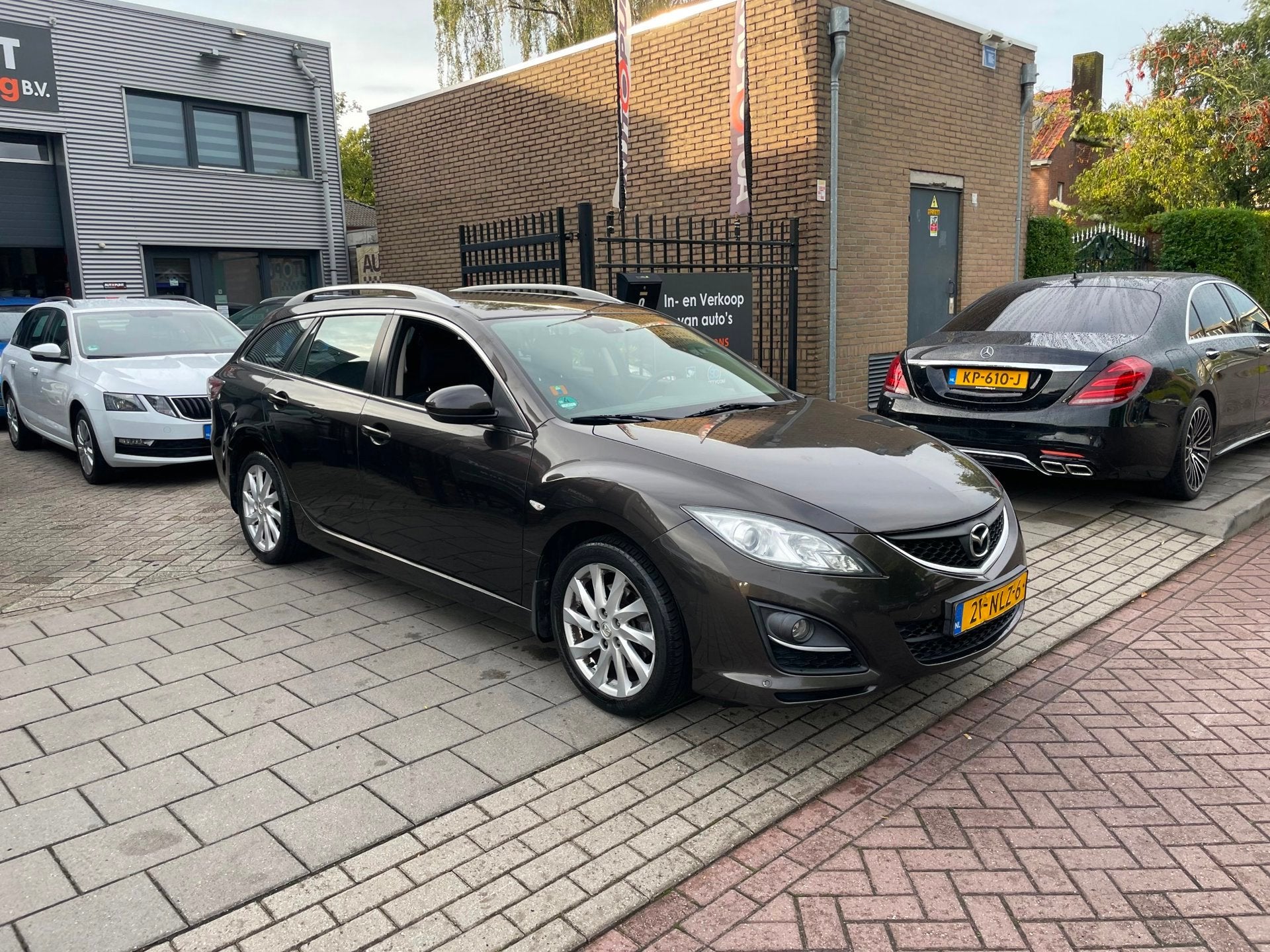 Mazda 6 Sportbreak 2.0 TS 3e Eig! Trekhaak Airco NAP APK, Auto's, Euro 5, 1380 kg, Gebruikt, 4 cilinders