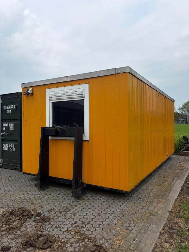 Haakarm kantoorunit in goede staat, Doe-het-zelf en Verbouw, Bouwketen en Schaftketen, Ophalen, Zo goed als nieuw