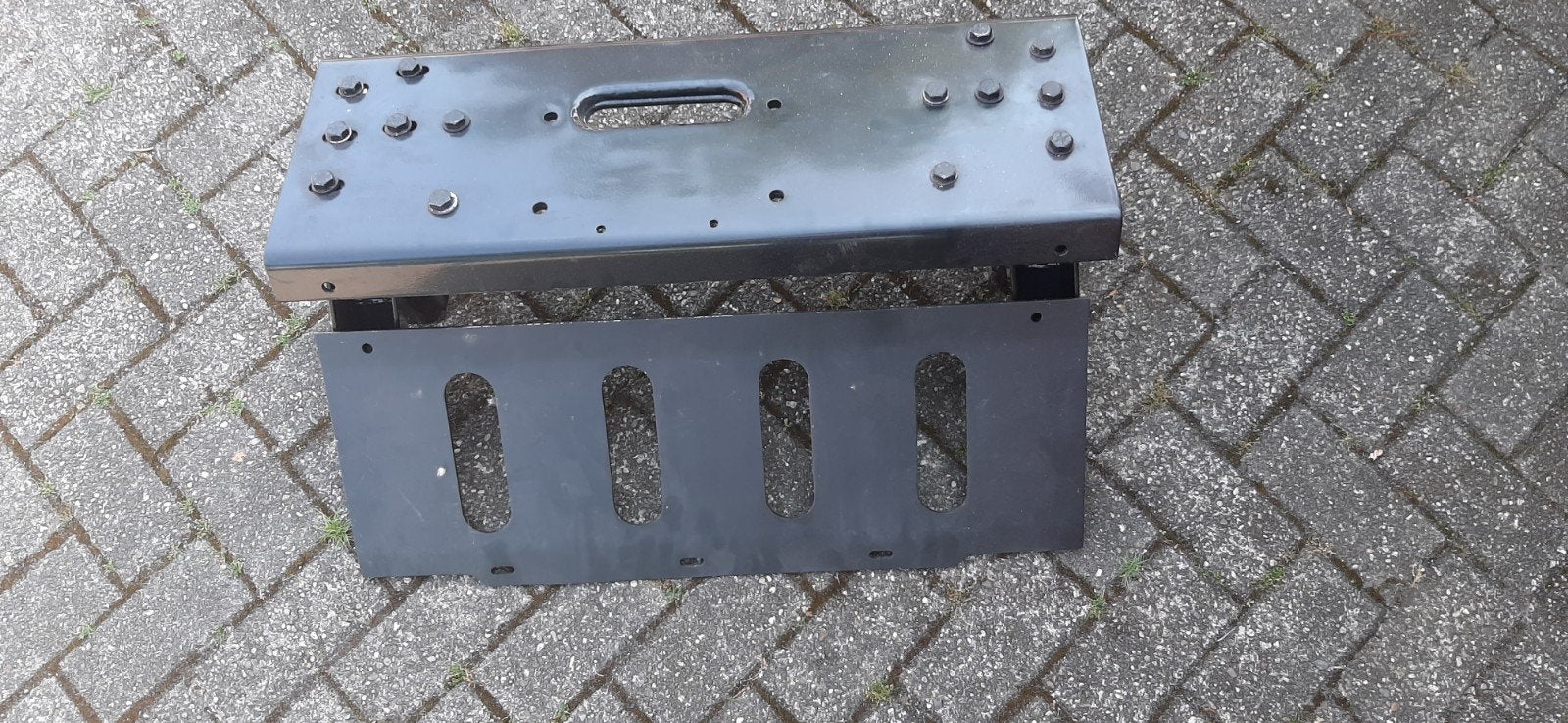 Universele Montageplaat voor Lier of Bumper, Gebruikt, Ophalen of Verzenden, Bumper, Achter