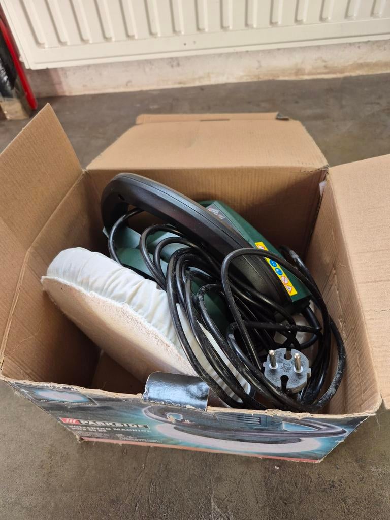 Parkside Polijstmachine PWP 90 B2 - Zo goed als nieuw, Ophalen of Verzenden, Zo goed als nieuw, Minder dan 600 watt, Overige typen