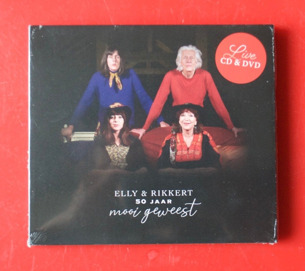 cd + dvd Elly & Rikkert Zuiderveld 50 jaar Mooi geweest, Inclusief DVD, Overige genres, Ophalen of Verzenden, Zo goed als nieuw