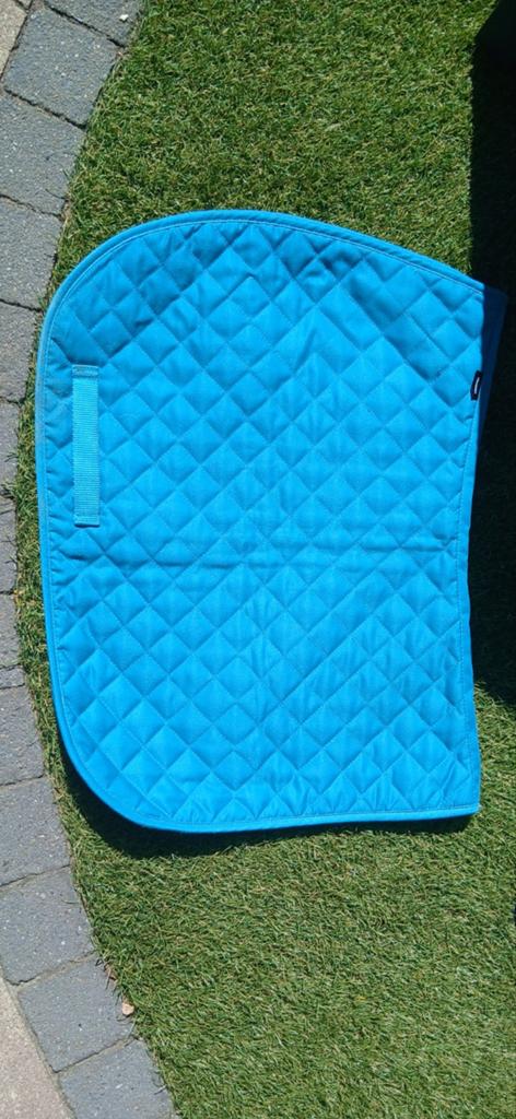 Fouganza turquoise pony dekje, Gebruikt, Overige merken, Ophalen of Verzenden, Pony (P)
