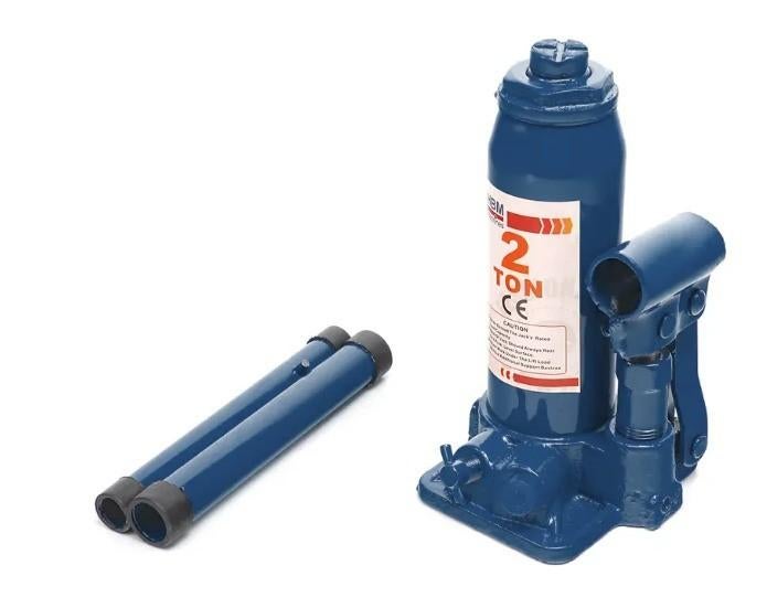 4x Potkrik 2 Ton - Hydraulische Krik voor Auto en Garage, Ophalen, Gebruikt, Hydraulisch, Potkrik