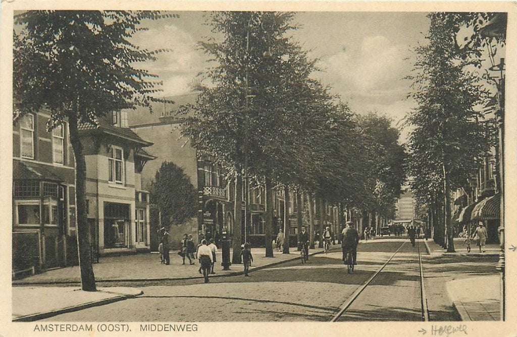 701-431-021 Amsterdam Middenweg, Verzamelen, Ophalen of Verzenden, Voor 1920, Noord-Holland