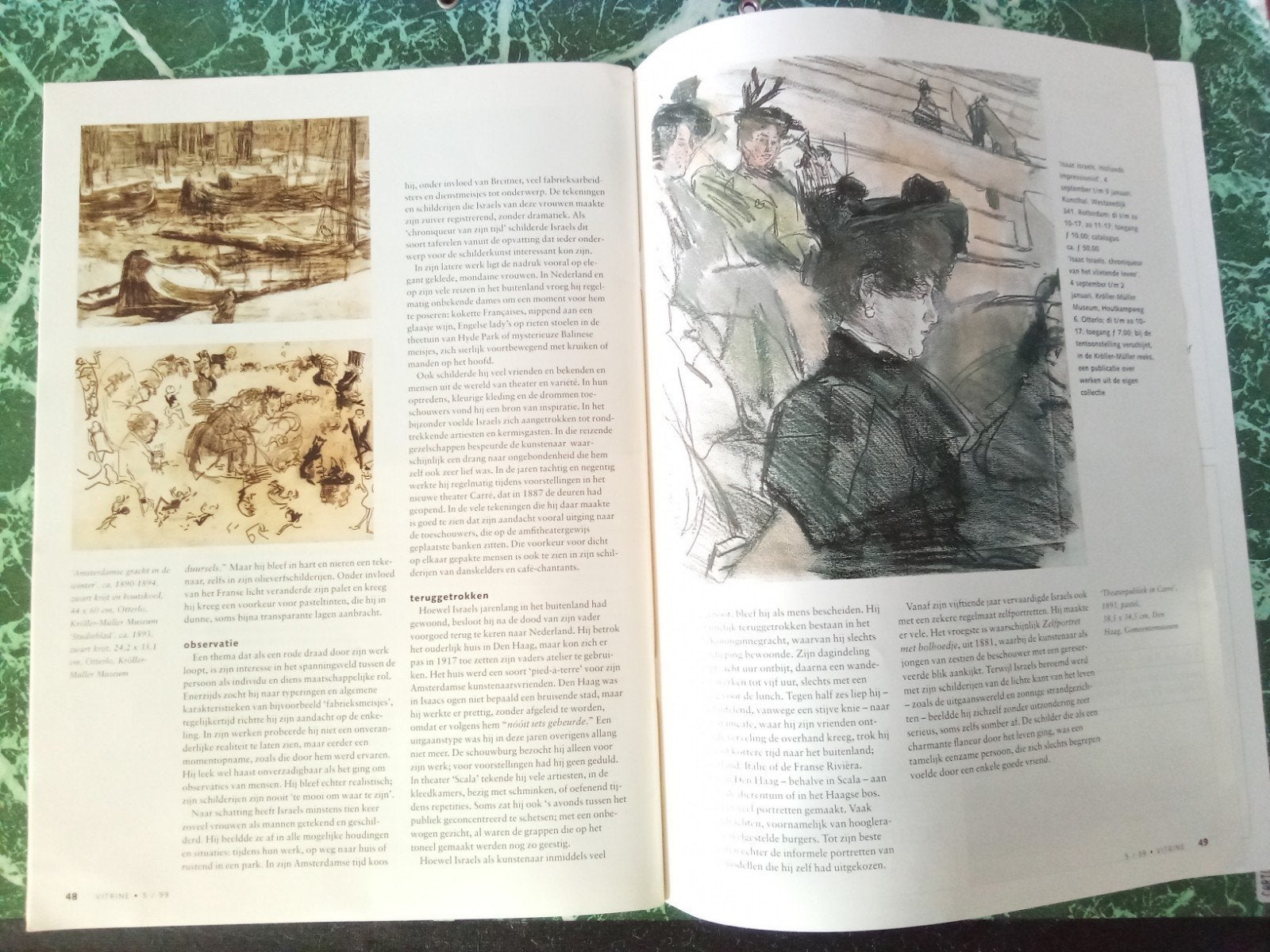 Vitrine Tijdschrift Openbaar Kunstbezit Aug/Sept 1999, Ophalen of Verzenden, Gelezen, Overige typen