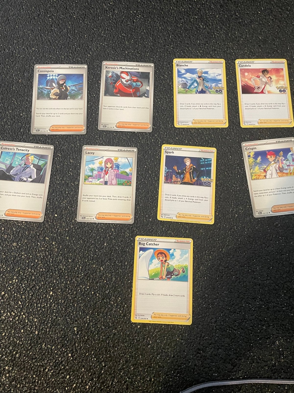 Pokémon Trainer Kaarten Set - Diverse Trainers, Ophalen of Verzenden, Gebruikt, Meerdere kaarten