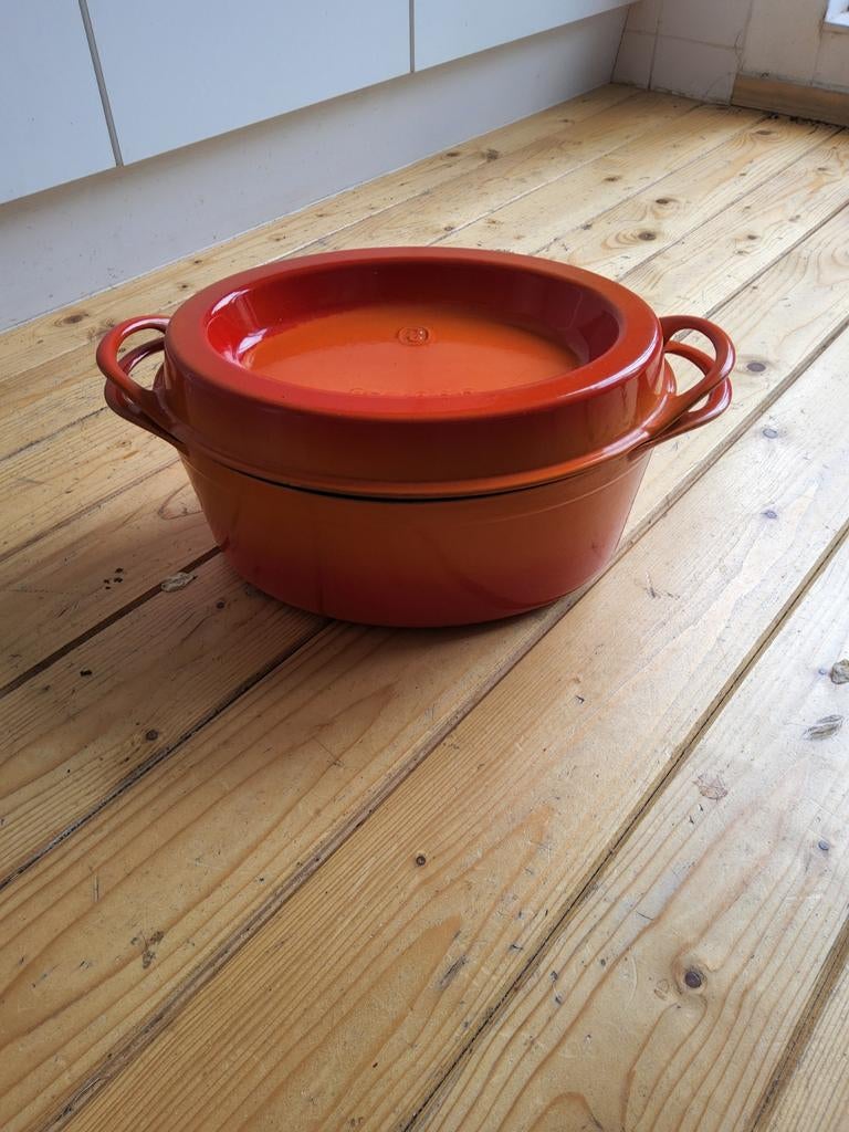 Le Creuset  Doufeu gietijzeren braadpan, Ophalen, Gietijzer, Koekenpan of Braadpan