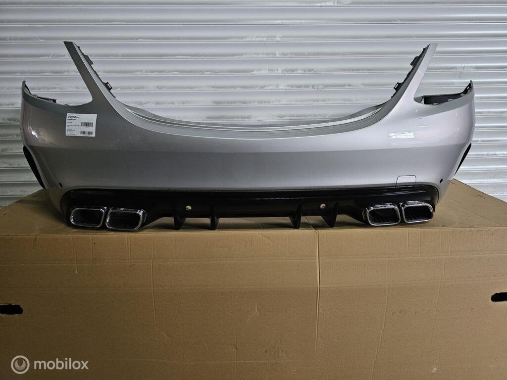 Mercedes C63 achterbumper FACELIFT W205 A2058853304, Gebruikt, Ophalen of Verzenden