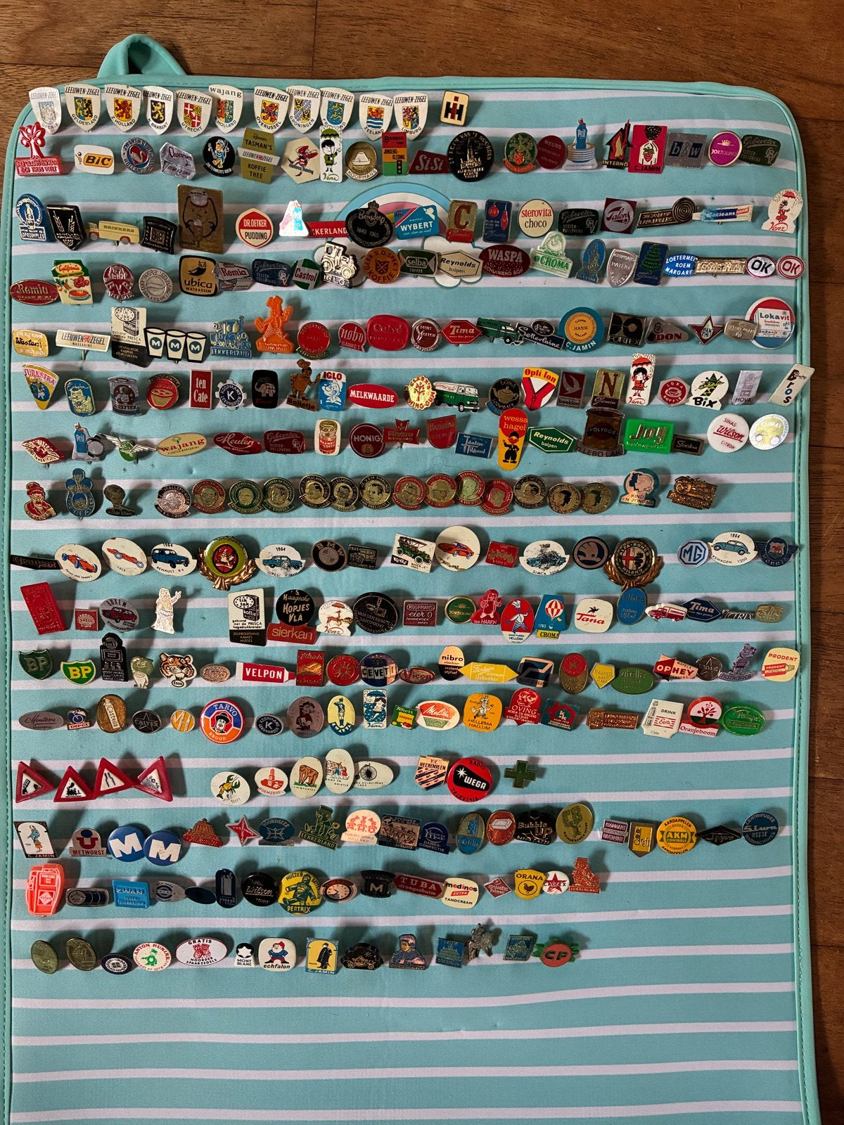 Grote verzameling van 285 speldjes, inclusief zeldzame, Ophalen of Verzenden, Gebruikt, Overige onderwerpen, Speldje of Pin