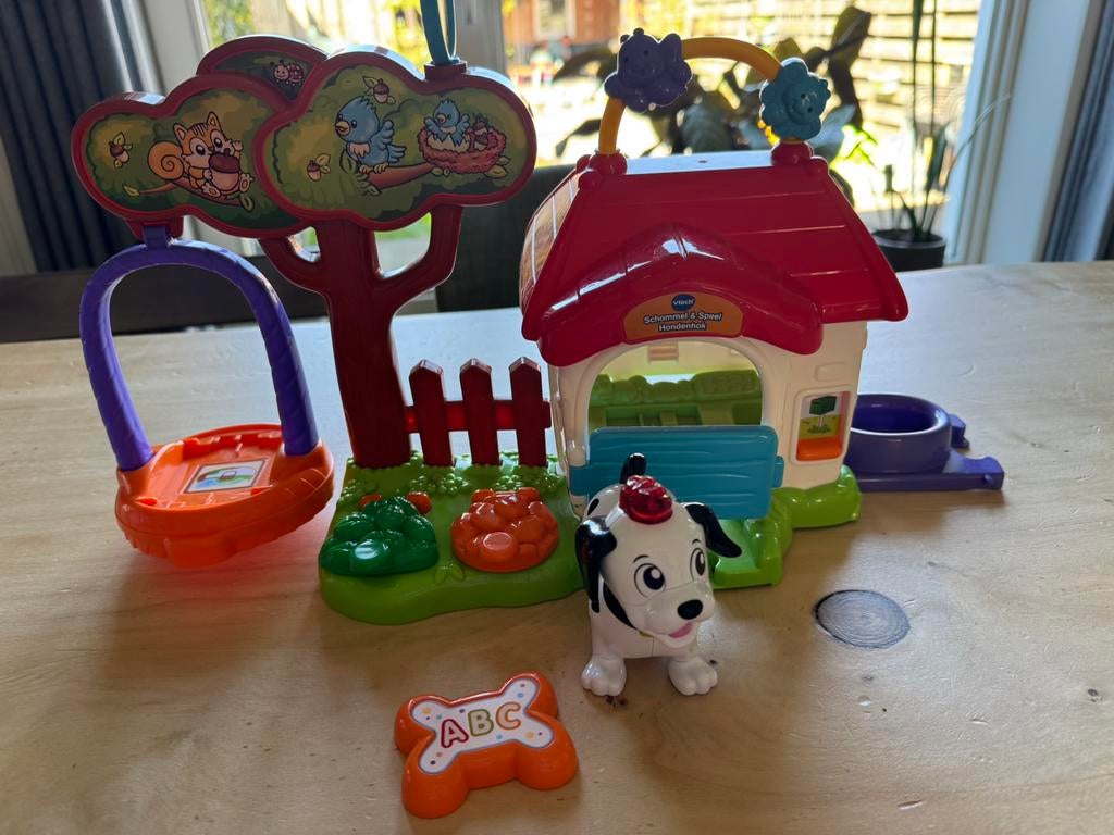 Zoefzoef dieren hondenhok vtech, Ophalen of Verzenden, Zo goed als nieuw, 6 maanden tot 2 jaar