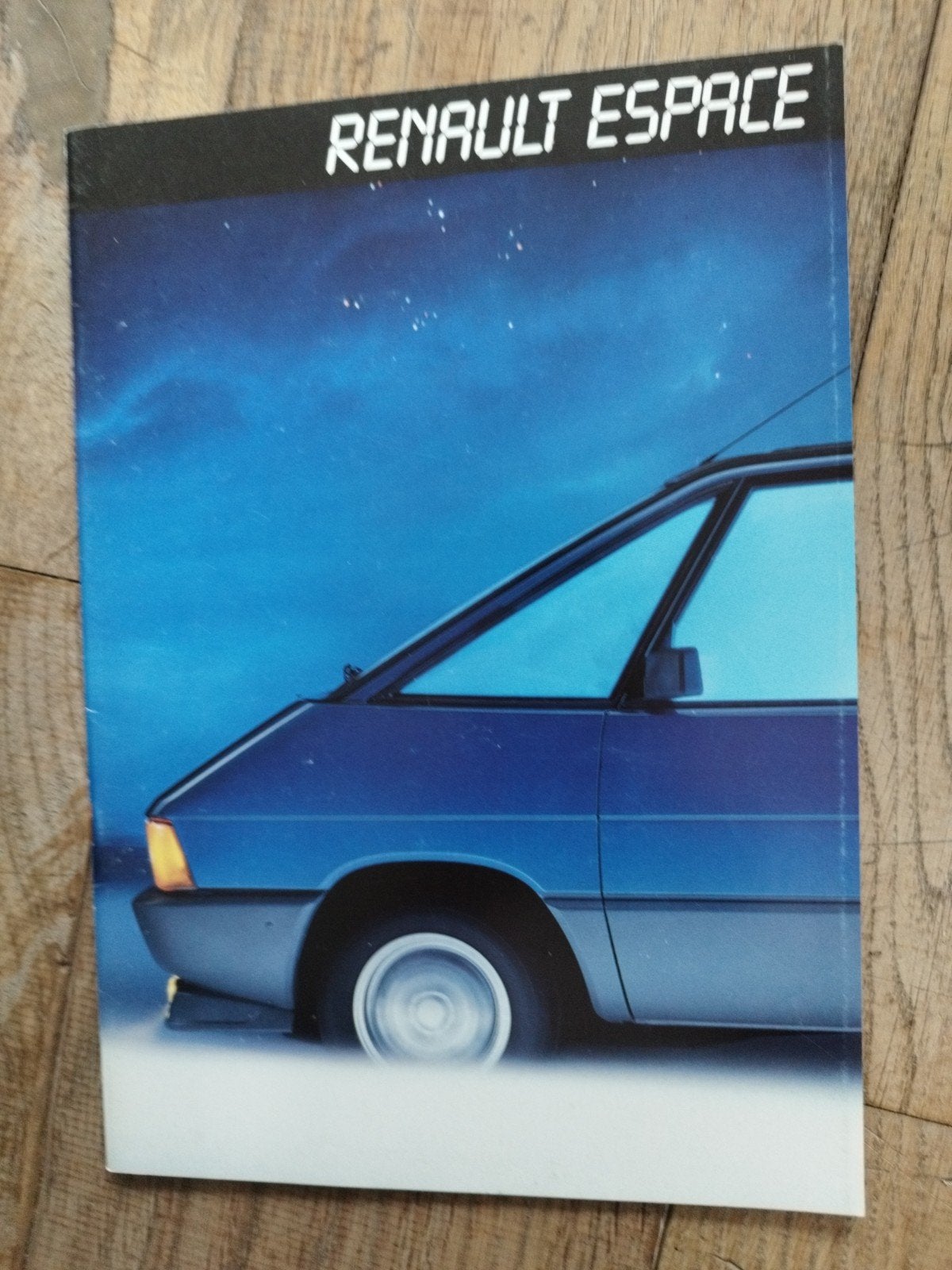 Renault Espace brochure uit 1984 - Nederlands, 26 pagina's, Renault, Ophalen of Verzenden, Zo goed als nieuw, Renault