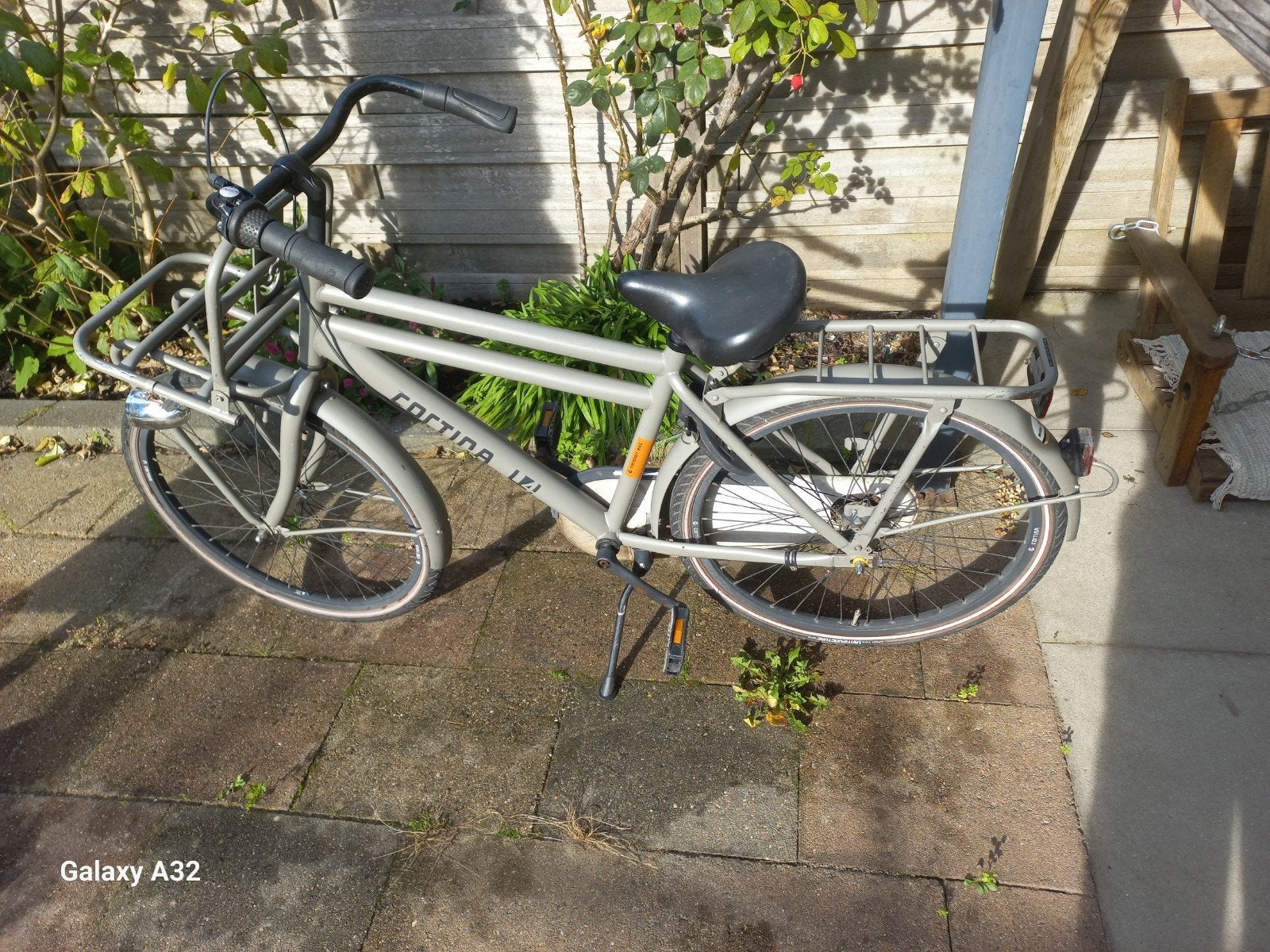 Cortina U4 transportfiets 24 inch met verlichting, Fietsen en Brommers, Ophalen, Terugtraprem, Cortina U4 Transport, Versnellingen