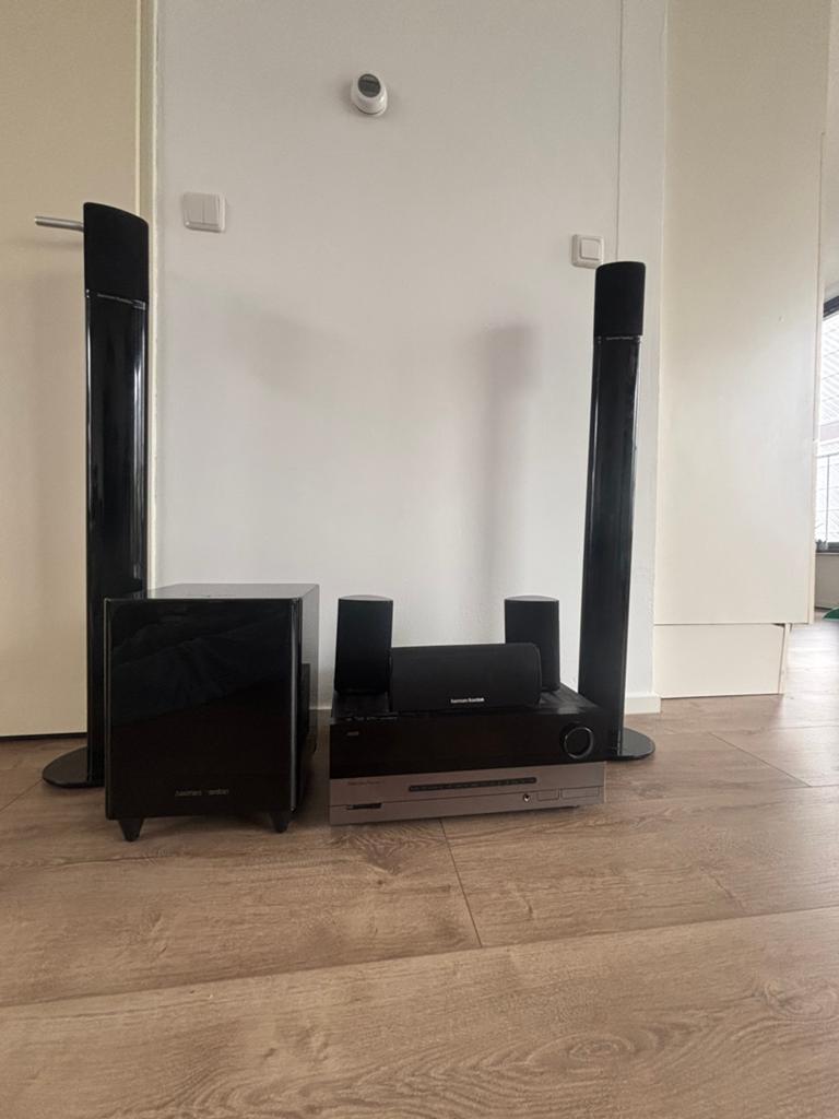 Harman kardon set, 70 watt of meer, Zo goed als nieuw, 5.1-systeem, Overige spelers