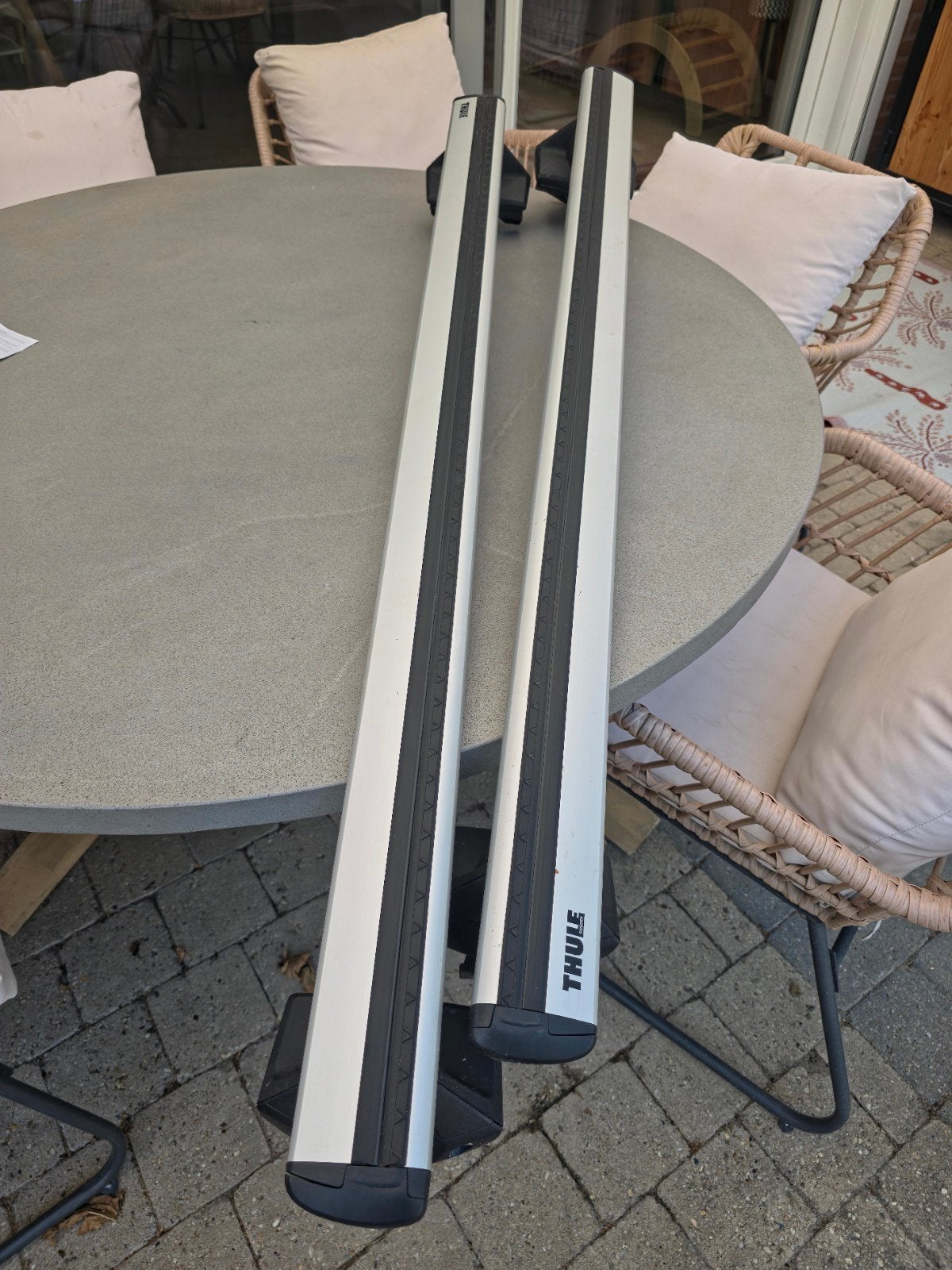 Thule WingBar dakdragers Nissan Qashqai 2014/2021, Auto diversen, Dakdragers, Ophalen, Gebruikt