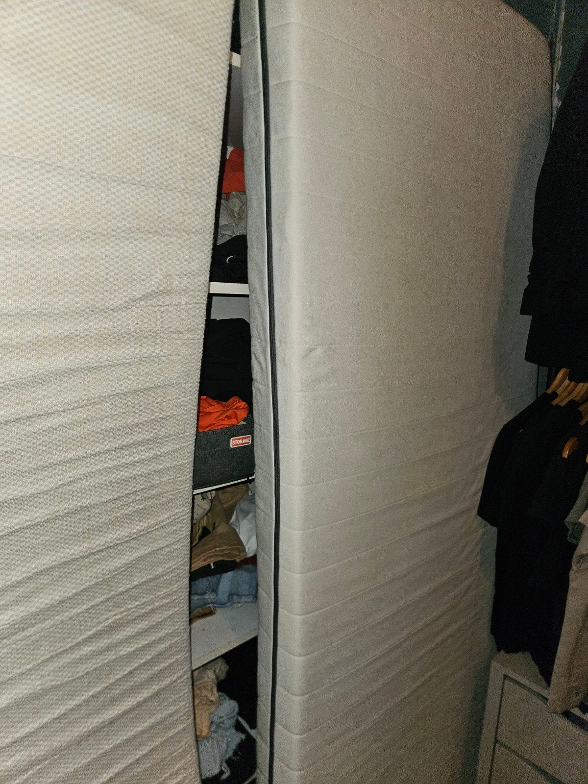 gratis matras (2 stuks), Ophalen, Gebruikt, Eenpersoons, 80 cm