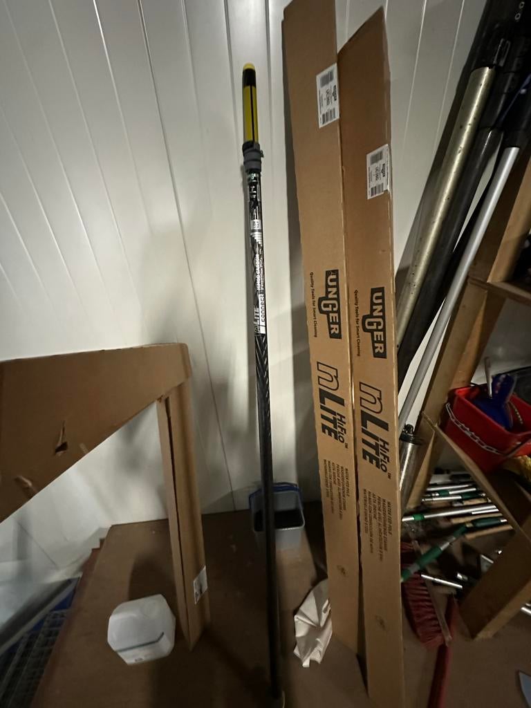 Unger nLite Connect HiMod Carbon Uitbreidingssteel UC35G 3st, Huis en Inrichting, Schoonmaakartikelen, Ophalen, Overige typen