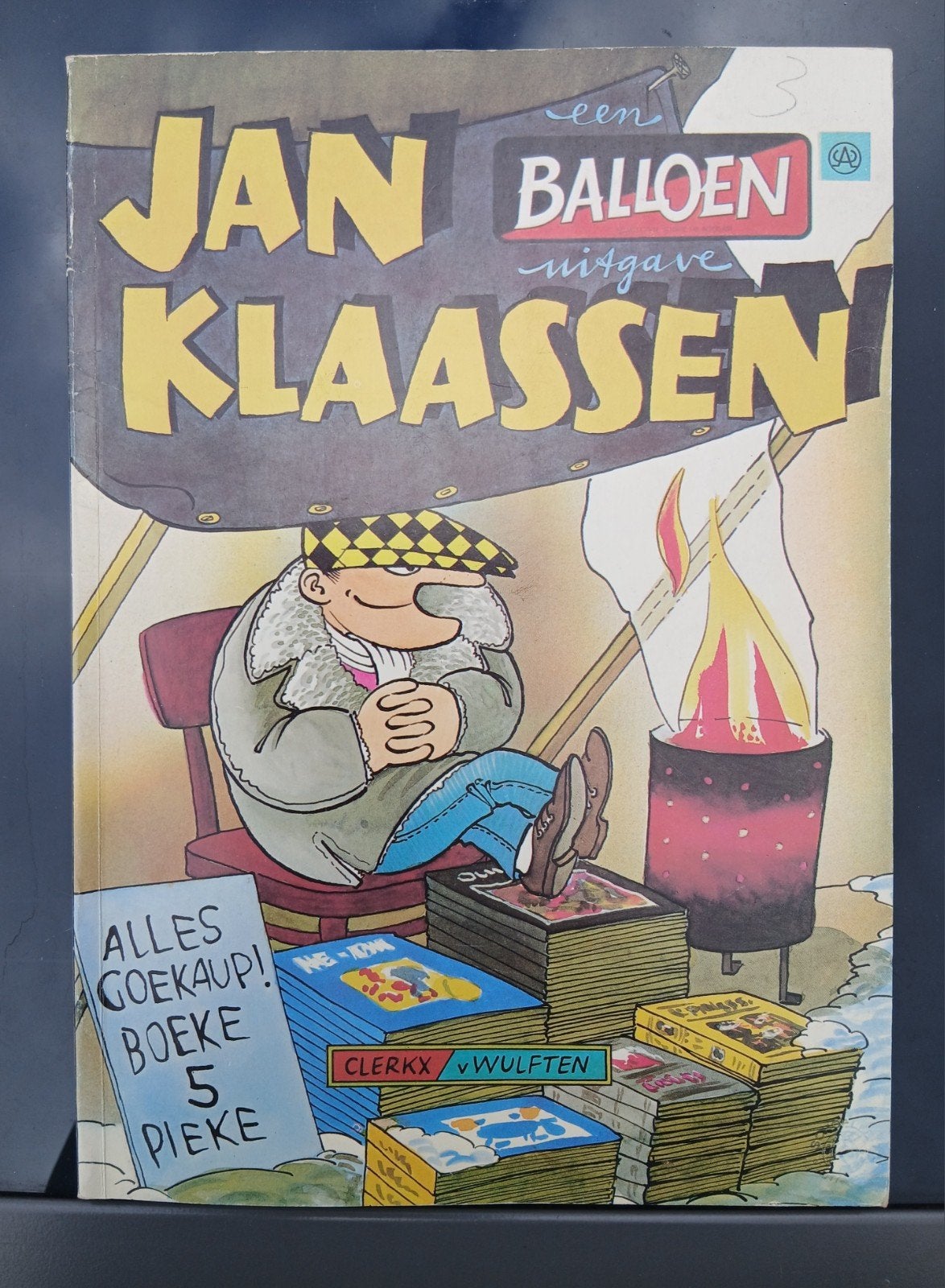 Jan Klaassen - Een Balloen Uitgave - 1e druk, Gelezen, Ophalen of Verzenden, Aart Clerkx, Eén stripboek