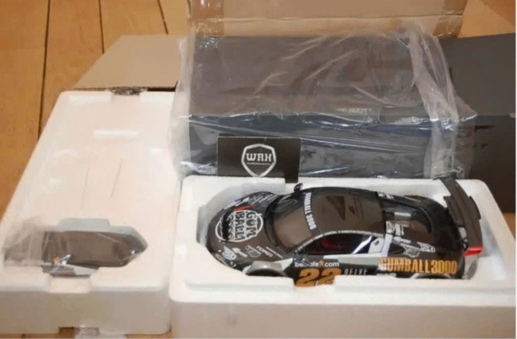 1:18 AUDI R8 V10 GUMBALL GT SPIRIT GT386 in box WRH, Hobby en Vrije tijd, Modelauto's | 1:18, Verzenden, Zo goed als nieuw, Auto