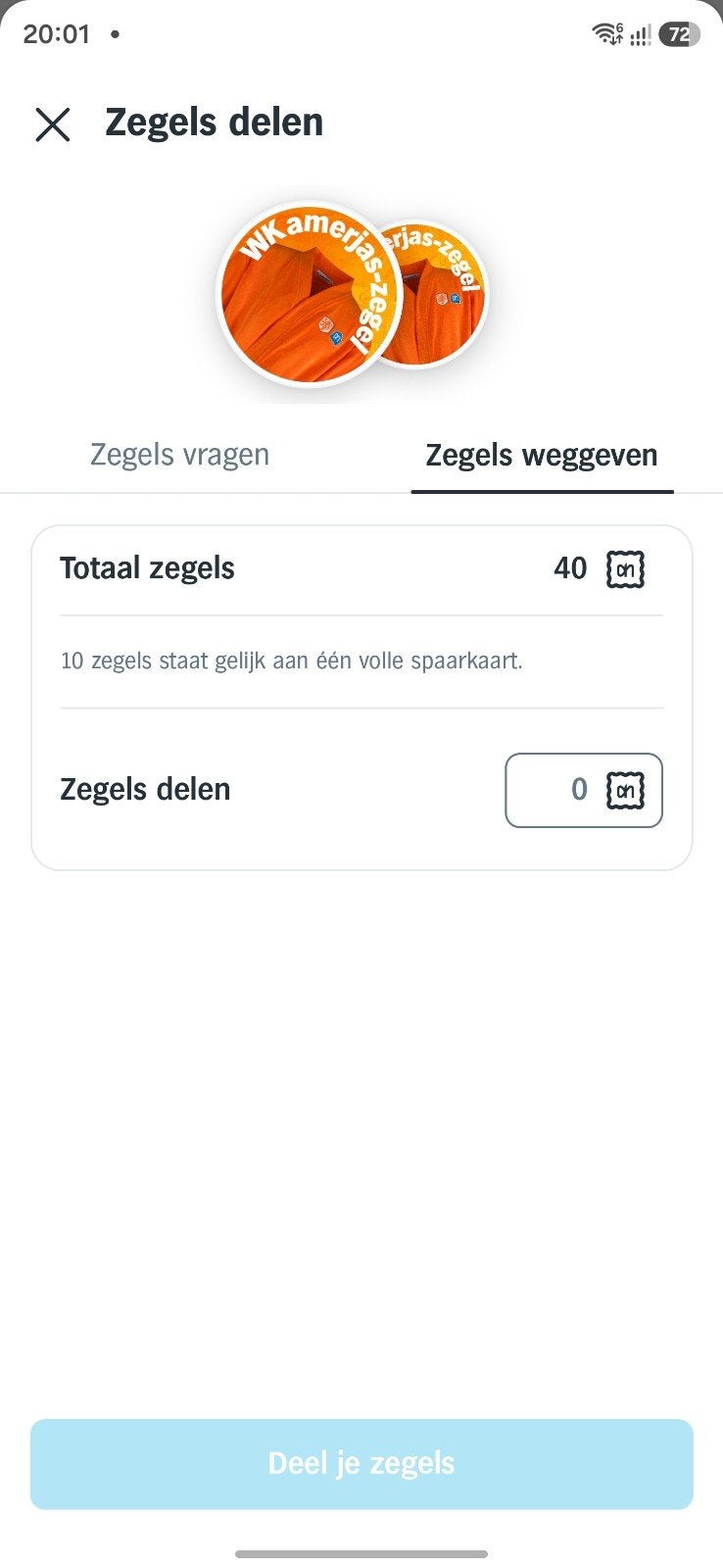 AH WKamerjas te koop/ruil, Eén persoon, Overige soorten