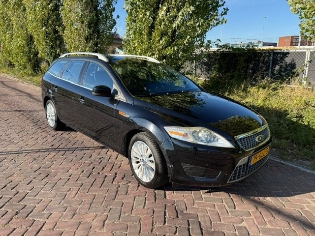Ford Mondeo 2.0 16V 107KW Wagon 2008 Zwart nieuwe apk, Auto's, Zwart, 4 cilinders, Mondeo, Zwart