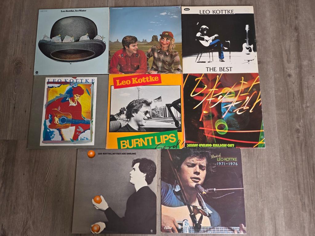 Leo Kottke - 8 Albums, Ophalen of Verzenden, Zo goed als nieuw, 12 inch, Poprock